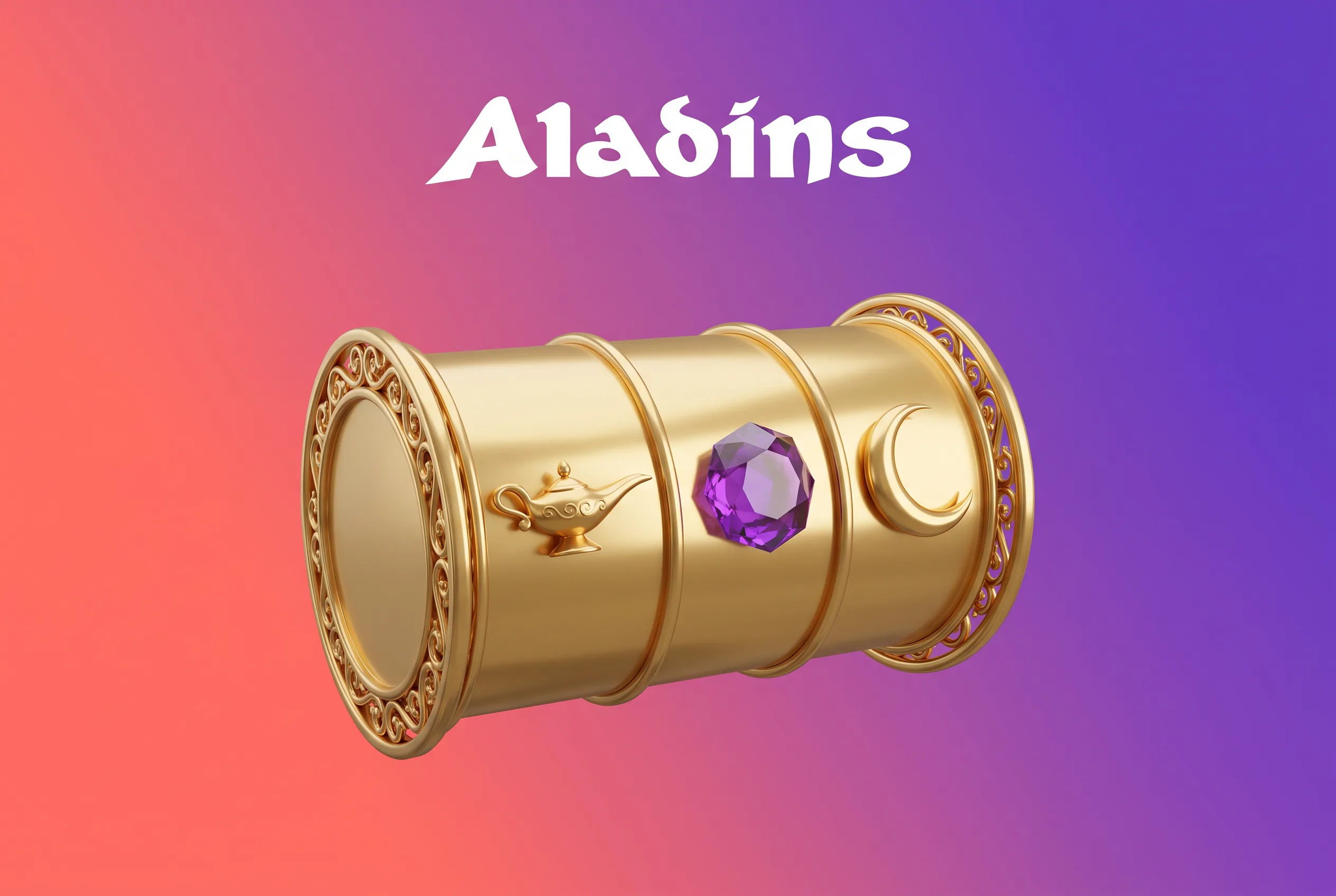 Aladins spēļu automātu ilustrācija